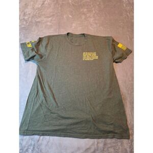 BCM T-Shirt Mens Large Green American Gunfighter Ammo Crate Graphic Tee
